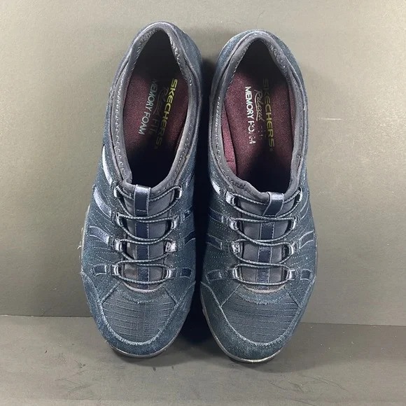 Skechers Relaxed Fit Memory Foam Breathe Easy Big Bucks Women’s 7.5 - Picture 7 of 8